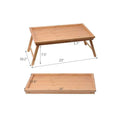 Wooden Folding Breakfast Table - Gustobene