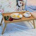 Wooden Folding Breakfast Table - Gustobene