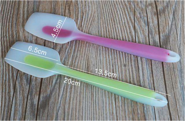 Silicone Cream Baking Scraper Non Stick Butter Spatula Nylon Chocolate Spreader Heat Resistant Kitchen Pastry Tools