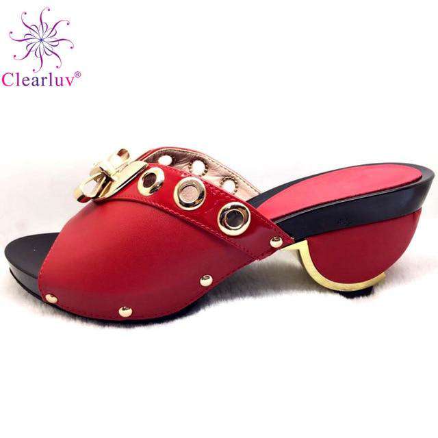 White Color newest Italian shoes without matching bags PU leather comfortable pumps wholesales good price for shoes without bag