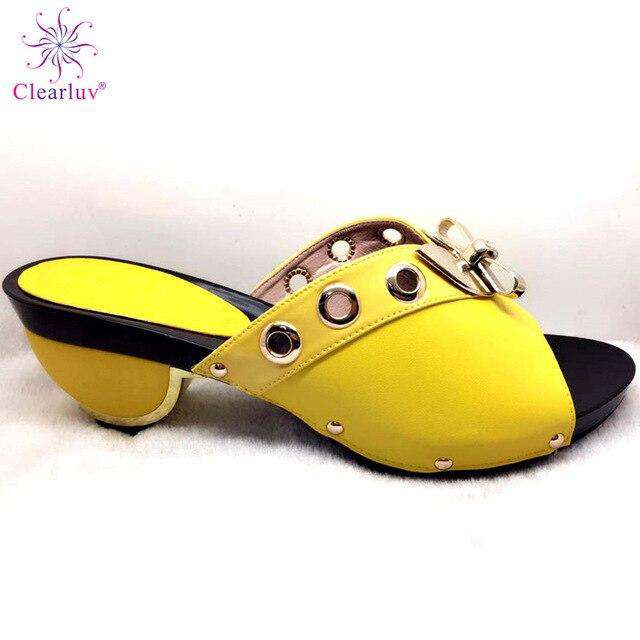 White Color newest Italian shoes without matching bags PU leather comfortable pumps wholesales good price for shoes without bag