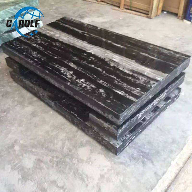 Europe Style Italian American Classic Living Room Coffee Table Black Marble Center Table - Gustobene