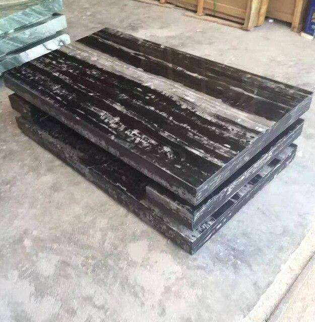 Europe Style Italian American Classic Living Room Coffee Table Black Marble Center Table - Gustobene