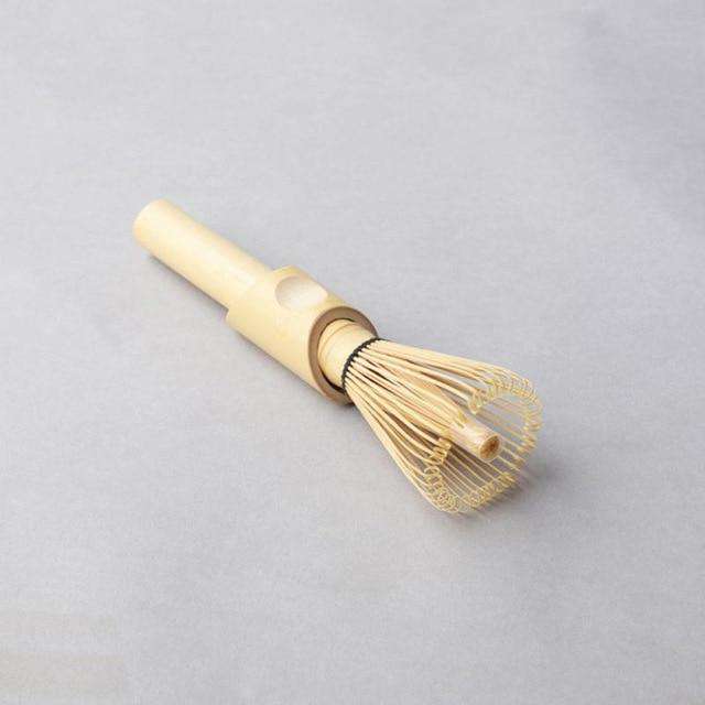 1PC Matcha Green Tea Powder Whisk Matcha Bamboo Whisk Bamboo Chasen Useful Brush Tools Kitchen Accessories - Gustobene