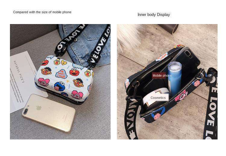 Luxury Cartoons Clutch Bag - Gustobene