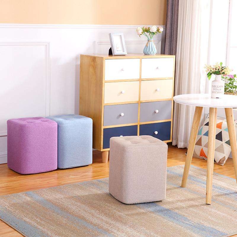 Fabric Small Stool Sofa - Gustobene
