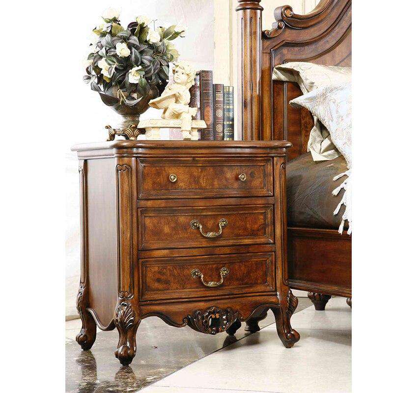 Italian Royal Wooden Bedroom Furniture,Luxury Night Stands Antyczne noc stoi GH06 - Gustobene