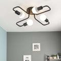 Multiple Rod Metal Chandelier - Gustobene