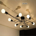 Multiple Rod Metal Chandelier - Gustobene