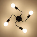 Multiple Rod Metal Chandelier - Gustobene