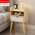 Bedside cabinet custom bedroom furniture Italian simple modern solid wood economical bedside storage cabinet - Gustobene