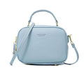 Italian Fashion Leather Zipper Shoulder Bags - Gustobene