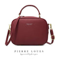 Italian Fashion Leather Zipper Shoulder Bags - Gustobene