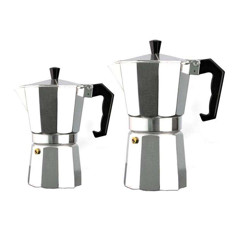Aluminium Espresso  Italian Machine - Gustobene