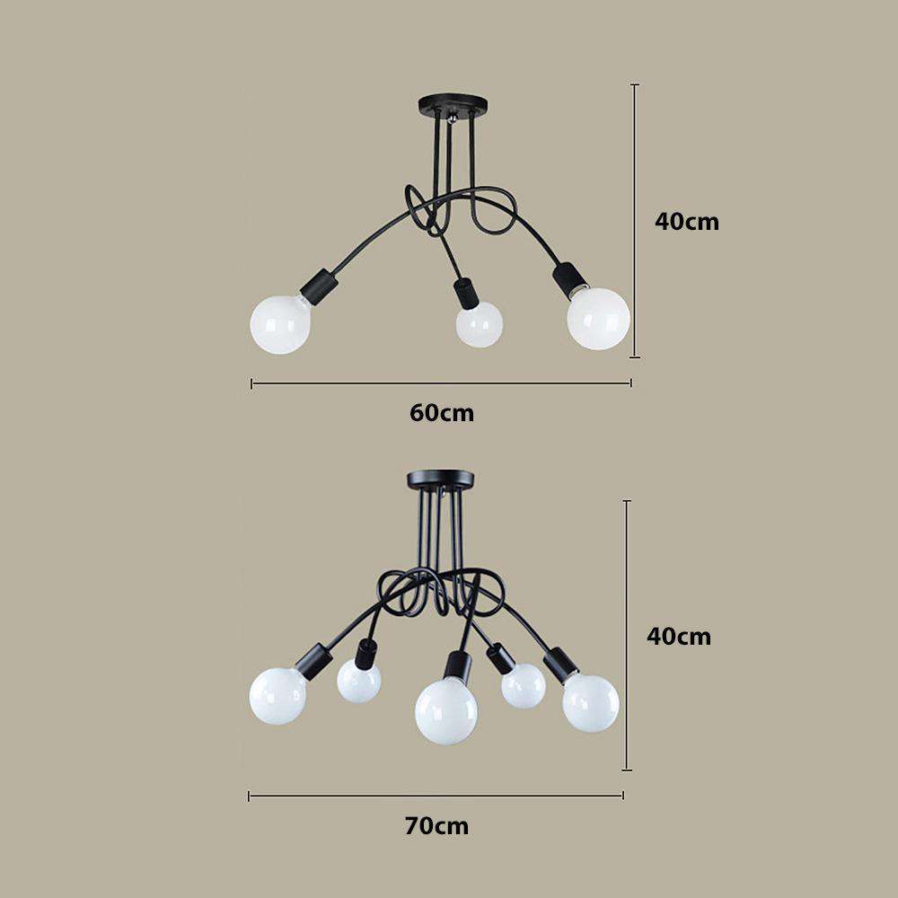 Vintage Loft Ceiling Lamp - Gustobene