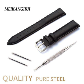 Handmade Italian Leather Watchbands 14 15 16 17 18 19 20 21 22 23 24 MM Retro Men's Soft Watchbands Calfskin Strap Fast Delivery - Gustobene