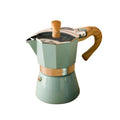 Mocha Latte Coffee Maker Italian Moka Espresso Cafeteira Percolator Pot 3cup/6cup Stovetop Coffee Maker Aluminum Moka Cafeteira