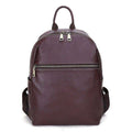 2020 Brand New Designer Fashion 100% Top Italian Real Genuine Leather Women's Backpacks Ladies Girls School Notebook Cowhide Bag - Gustobene