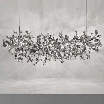 Italian design terzani chandelier Lighting Kitchen Living room Restaurant Stainless Steel Metal Chandelier Indoor house lustre - Gustobene