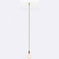 Long led chandelier Italian design pendant lamp Black Rose Gold Kitchen bar restaurant Dining room Iron tube chandelier - Gustobene