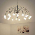 Italian design Star Chandelier Lamp Living room Bedroom Kids room girl chandelier interior home luminaire design pendant lamp - Gustobene