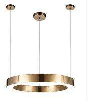 Italian design Chandelier lamp Hotel Project Living room Large Ring Chandelier Indoor home art deco rose gold chandelier - Gustobene