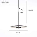 Italian Designer Samurai Hats UFO Pendant Lights Nordic Modern Hanging Lamps for Living Room Dining Room Kitchen Saucer Fixtures - Gustobene