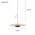 Italian Designer Samurai Hats UFO Pendant Lights Nordic Modern Hanging Lamps for Living Room Dining Room Kitchen Saucer Fixtures - Gustobene