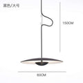 Italian Designer Samurai Hats UFO Pendant Lights Nordic Modern Hanging Lamps for Living Room Dining Room Kitchen Saucer Fixtures - Gustobene