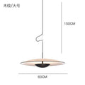 Italian Designer Samurai Hats UFO Pendant Lights Nordic Modern Hanging Lamps for Living Room Dining Room Kitchen Saucer Fixtures - Gustobene