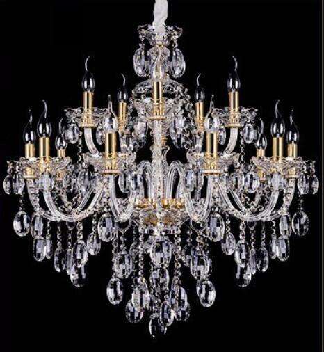 Maria theresa crystal chandelier Lighting Kitchen Dining room Hall Hotel luxury Chandelier italian crystal chandeliers lustre - Gustobene