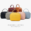 Italian Fashion Leather Zipper Shoulder Bags - Gustobene