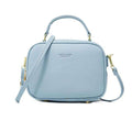 Italian Fashion Leather Zipper Shoulder Bags - Gustobene