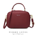 Italian Fashion Leather Zipper Shoulder Bags - Gustobene