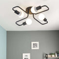Multiple Rod Metal Chandelier - Gustobene