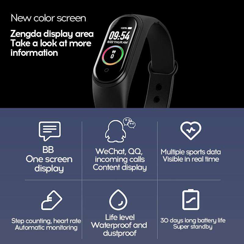 Fitness Tracker Smart Watch - Gustobene
