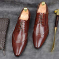 Genuine Italian Design Leather Party Shoes - Gustobene