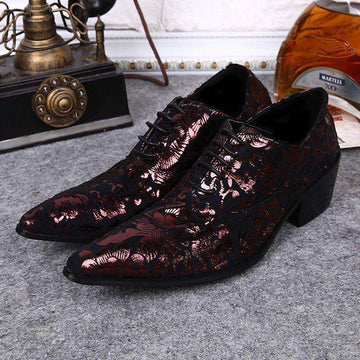 Italian New Style Pointed Toe Wedding Shoe - Gustobene