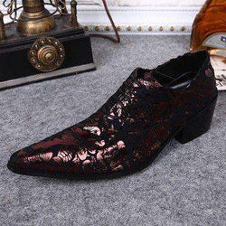 Italian New Style Pointed Toe Wedding Shoe - Gustobene
