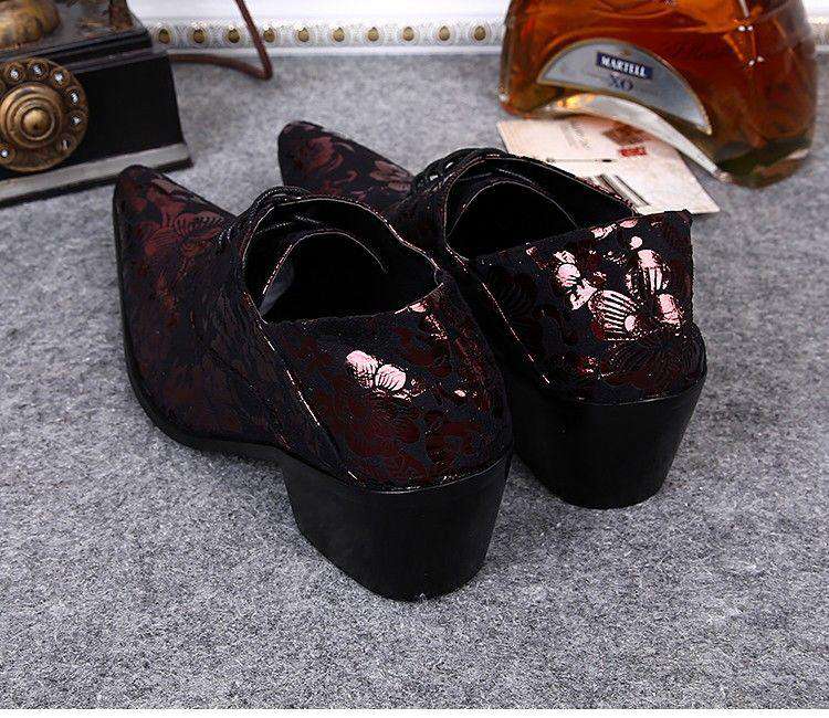 Italian New Style Pointed Toe Wedding Shoe - Gustobene