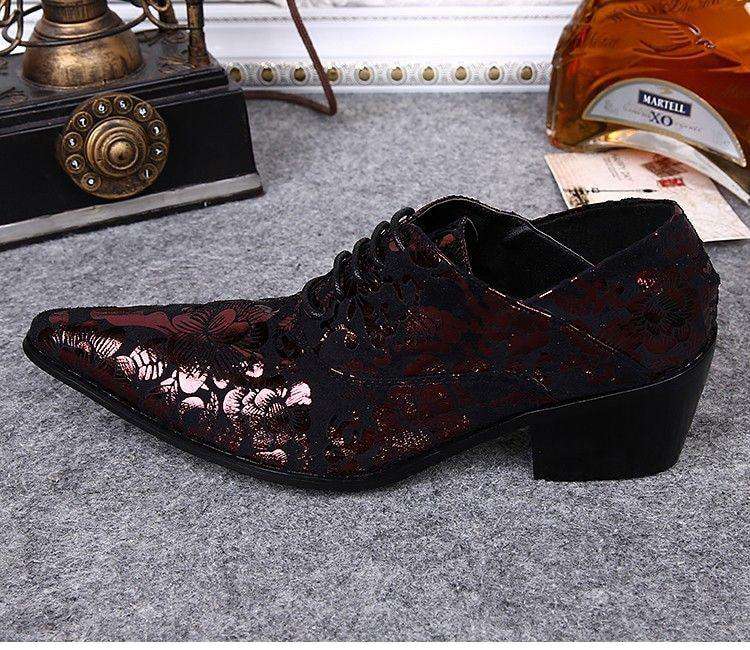 Italian New Style Pointed Toe Wedding Shoe - Gustobene