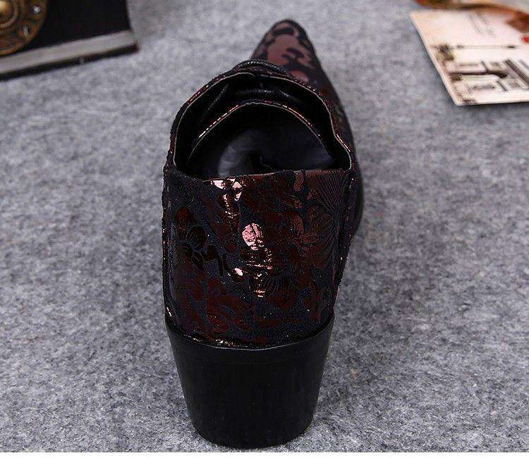 Italian New Style Pointed Toe Wedding Shoe - Gustobene