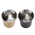 Italian Stainless Steel Coffee Cups - Gustobene
