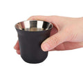 Italian Stainless Steel Coffee Cups - Gustobene