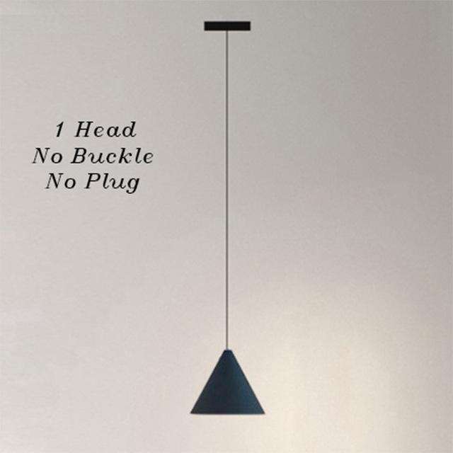 Italian Creative String Lamp Black Cone - Gustobene