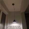 Italian Creative String Lamp Black Cone - Gustobene