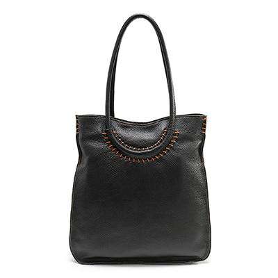 Nuleez Italian Leather Bag Real Leather Women Shoulder Handbags Red Genuine Leather Kraft Bag Crossbody Big Handbags Female 1205 - Gustobene