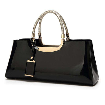 High Quality Patent Leather Women Bag Sac A Main Travel Shoulder bags for women 2019 Totes Italian Leather Handbags bolso mujer - Gustobene