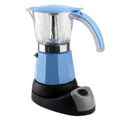 YRP 6 Cups Portable Electric Coffee Maker Espresso Moka Coffee Pot Italian Espresso Mocha Latte Percolator Tool Filter Cafeteira
