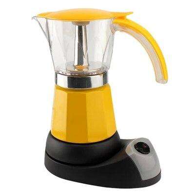 YRP 6 Cups Portable Electric Coffee Maker Espresso Moka Coffee Pot Italian Espresso Mocha Latte Percolator Tool Filter Cafeteira